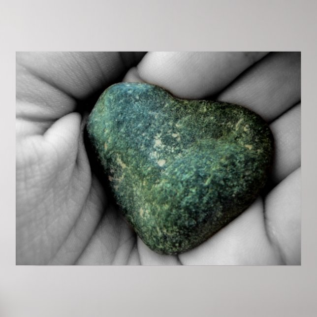 Poster Coração da Pedra (Frente)