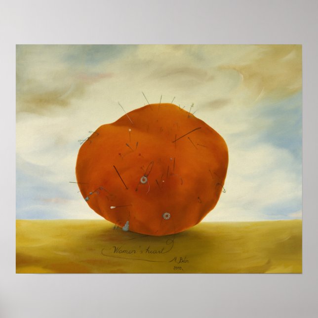 Póster Coração das Mulheres (Frente)