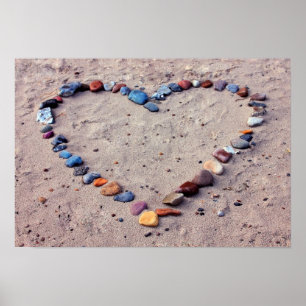 Poster Coração das Pedras