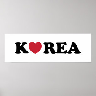 Poster Coração de Amor da Coreia