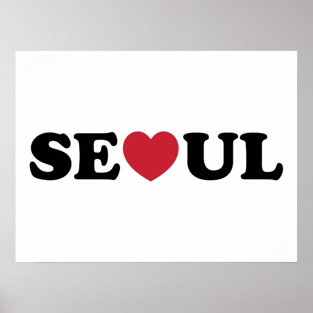 Poster Coração de Amor de Seul (Frente)