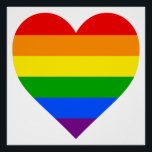 PÓSTER "CORAÇÃO DE CHUMBO"<br><div class="desc">poster "RAINBOW HEART"</div>