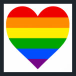 PÓSTER "CORAÇÃO DE CHUMBO"<br><div class="desc">poster "RAINBOW HEART"</div>