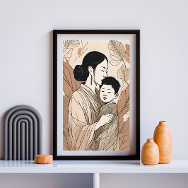 Poster Coração de Mãe