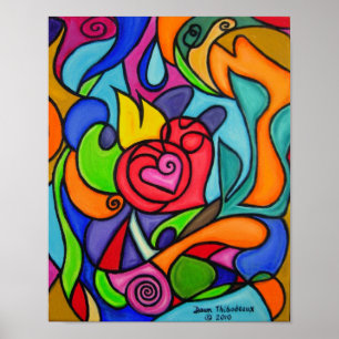 Póster Coração dos corações