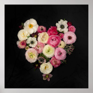 Poster Coração em chamas