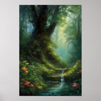Poster Coração Esmagador da Floresta Escura