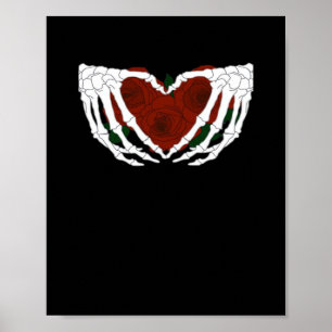 Poster Coração Esqueletal