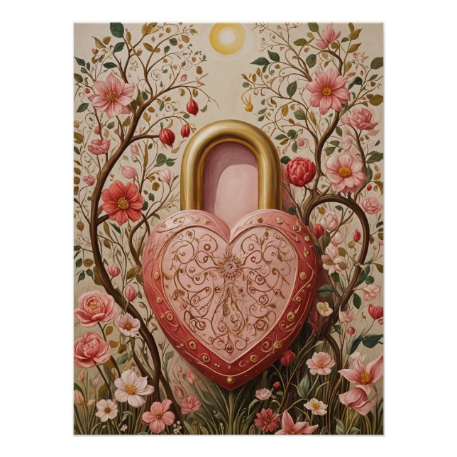 Póster Coração Guardado (Frente)