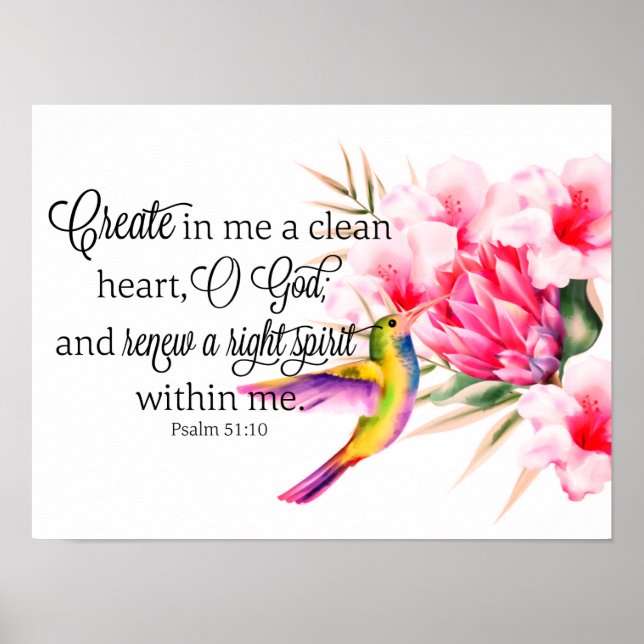 Poster Coração puro  (Frente)