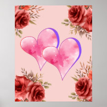 Coração Rosa