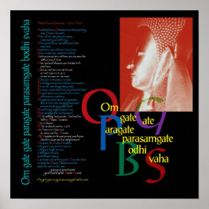 Póster Coração Sutra - Buddha