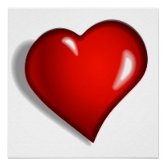 PÓSTER CORAÇÃO VERMELHA (Frente)