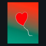 Poster Coração voadora<br><div class="desc">coração voador</div>