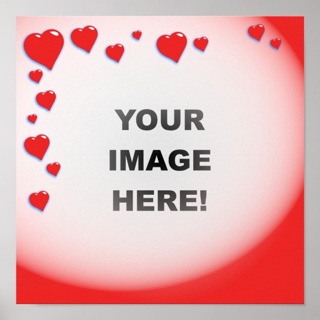 Poster Corações (Frente)