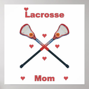 Póster Corações de Mãe de Lacrosse