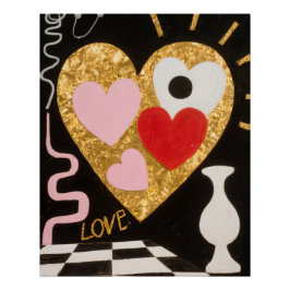 Póster Corações do Amor