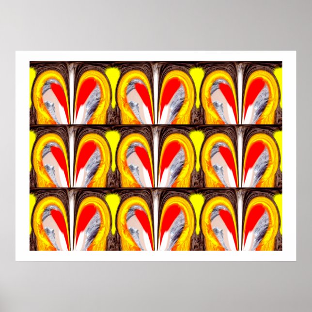 Póster Corações sortudos (Frente)