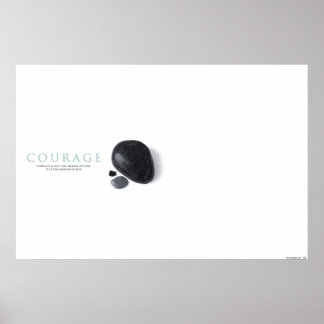 Poster Coragem