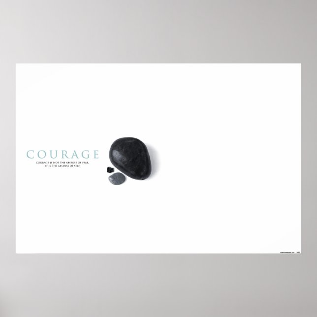 Poster Coragem (Frente)