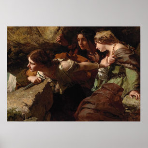 Poster Coragem, Ansiedade e Desespero, assistindo a batal