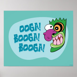 Poster Coragem ao Cachorro | Ooga Booga Booga