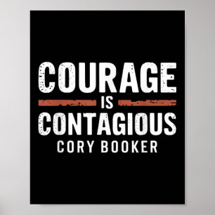 Poster Coragem De Cory Booker É Política De Citação Conta