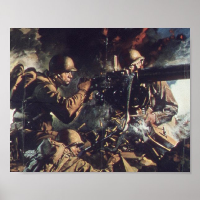 Poster Coragem em Battlefield (Frente)