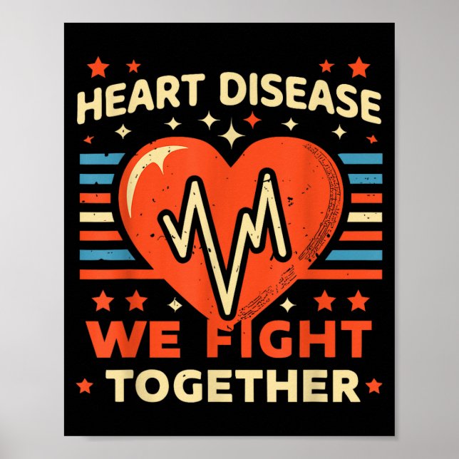 Poster Coragem na Unidade _ Conscientização sobre Doenças (Frente)