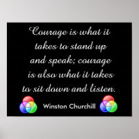 Coragem - Winston Churchill