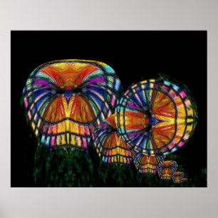 Poster coral do jardim