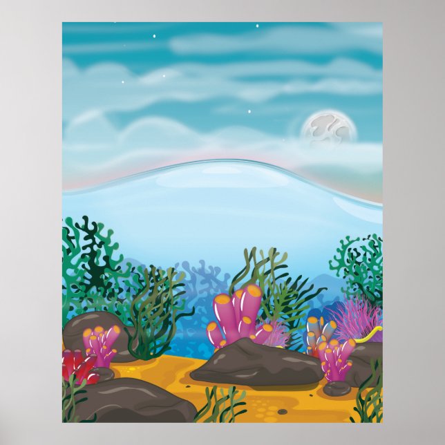 Poster Coral Reef (Frente)