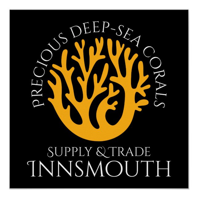 Póster Coral Trade Innsmouth (Frente)