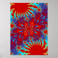 corante de gravata fractal