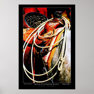 Póster Corda e sela