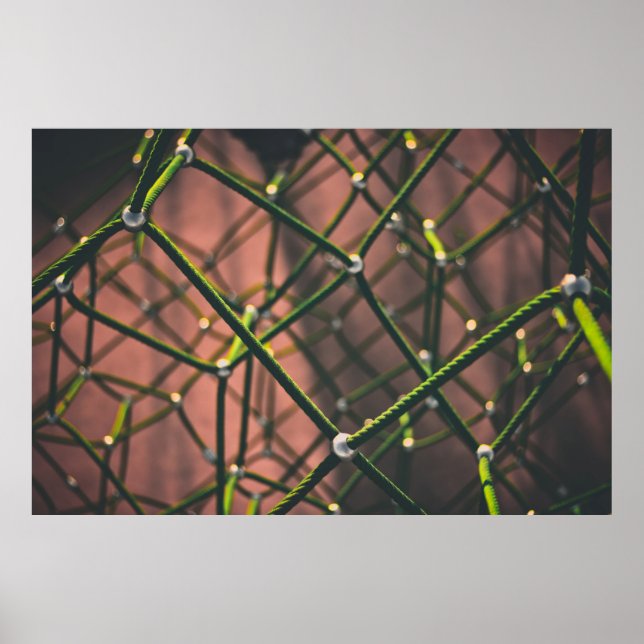 Poster Corda verde e negra (Frente)