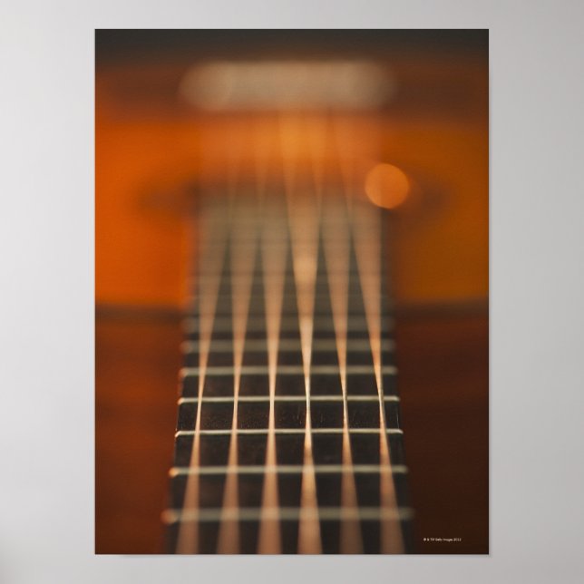 Póster Cordas de Violão Acústico (Frente)