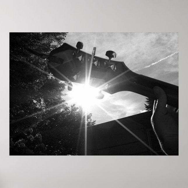 Póster Cordas de Violão e Sol (Frente)