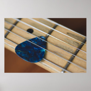 Póster Cordas de Violão Elétricas