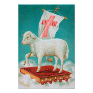 Póster Cordeiro Pascual / Agnus Dei Genérico