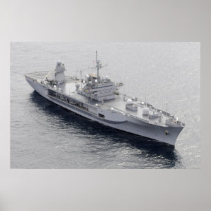 Poster Cordilheira Azul USS (LCC 19)