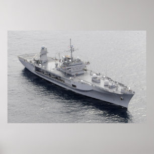 Póster Cordilheira Azul USS (LCC 19)