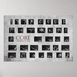 Poster Core 26 Yoga