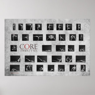 Poster Core 26 Yoga