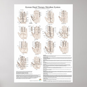 Poster Coreano Acupunctura Midiana