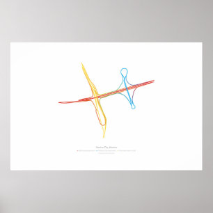 Póster Coreografia de Intercâmbio: Cidade do México, Méxi