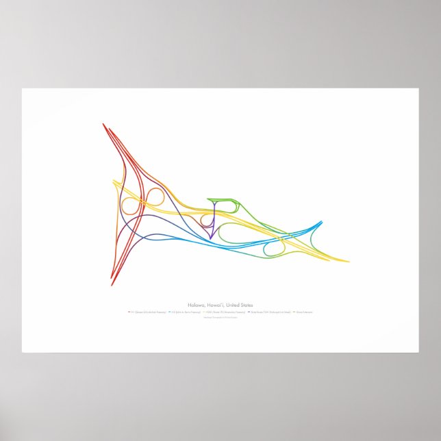 Poster Coreografia de Intercâmbio: Halawa, HI, EUA (Frente)