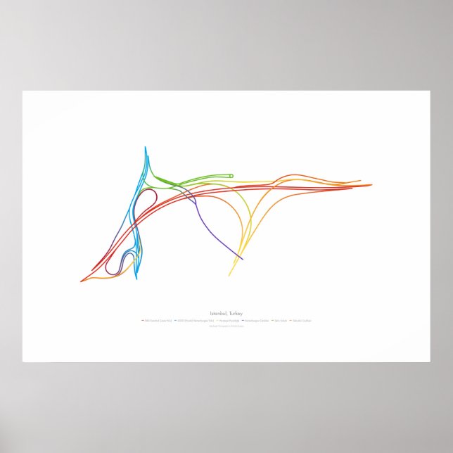 Póster Coreografia de Intercâmbio: Istambul, Turquia (Frente)