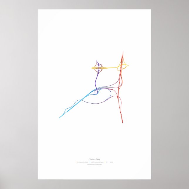 Poster Coreografia de Intercâmbio: Nápoles, Itália (Frente)