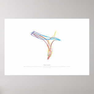 Póster Coreografia de intercâmbio: Perth, Austrália 1 v